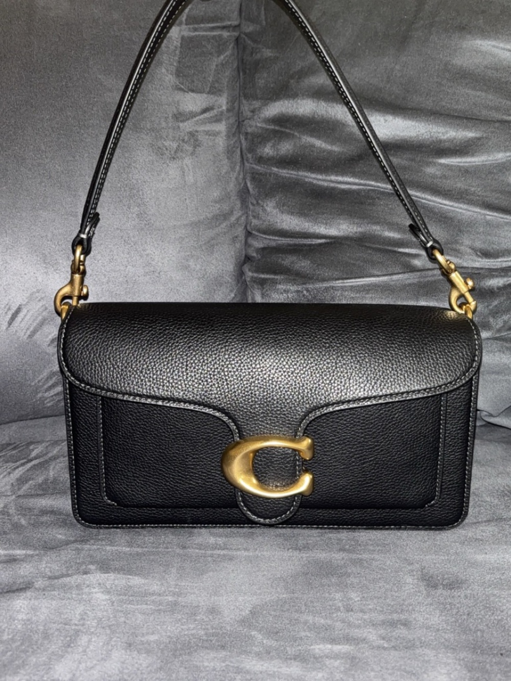 Black Coach Tabby Bag - Picture 1 of 5